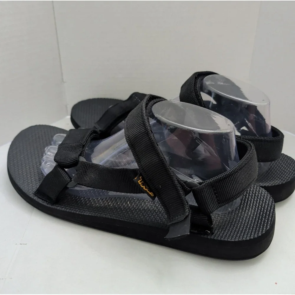 Teva Original Universal Hiking Sandals Men's Size 12 Strappy Black 1004010